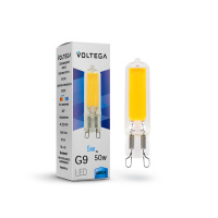 Лампочка Simple Capsule G9,G9 4000K, Прозрачный (Voltega, 7182)
