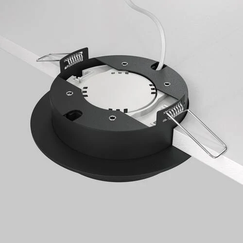 Встраиваемый светильник Downlight Hoop, 1xGX53 Черный (Maytoni Technical, DL086-GX53-RD-B) - Amppa.ru