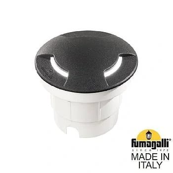 Грунтовый светильник Fumagalli Ceci 120-3L 2F3.000.000.AXG1L, Черный и Матовый