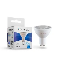 Лампочка Simple Sofit GU10 Lens,GU10 4000K, Матовый (Voltega, 7061)