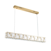 Люстра Линейная Crossa Hall, Led, Золотой (Odeon Light, 5072/50l)