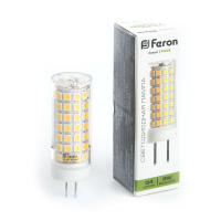 Лампа светодиодная Feron LB-434 G4 9W 175-265V 4000K, 38144