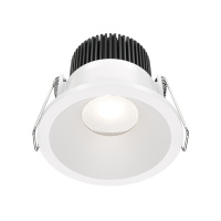 Встраиваемый светильник Downlight Zoom, LED 6W, 4000K, Белый (Maytoni Technical, DL034-01-06W4K-W)