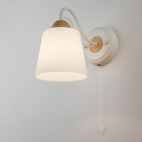 Настенный светильник со стеклянным плафоном 70062/1 белый (Eurosvet, 00000081855)