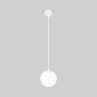 Светильник садово-парковый со стеклянным плафоном Sfera H 35158/H белый (Elektrostandard, Светильник садово-парковый со стеклянным плафоном Sfera H)