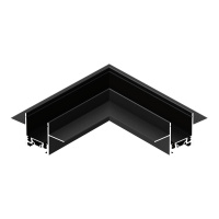 ST069.409.10 Угол-соединитель "потолок-потолок" для встраиваемого шинопровода ST-Luce Черный SKYFLAT