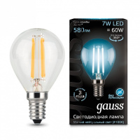 Лампа светодиодная Gauss 1058 E14 7Вт 4100K 105801207