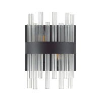 Бра Mitsuko Moderni, 2xE14, Черный (Lumion, 5272/2w)